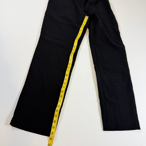 Ann Taylor Black Elastic Waist Band Slacks - Picture 7 of 8